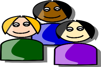 Three women as our Clients - Humans clipart emoji
